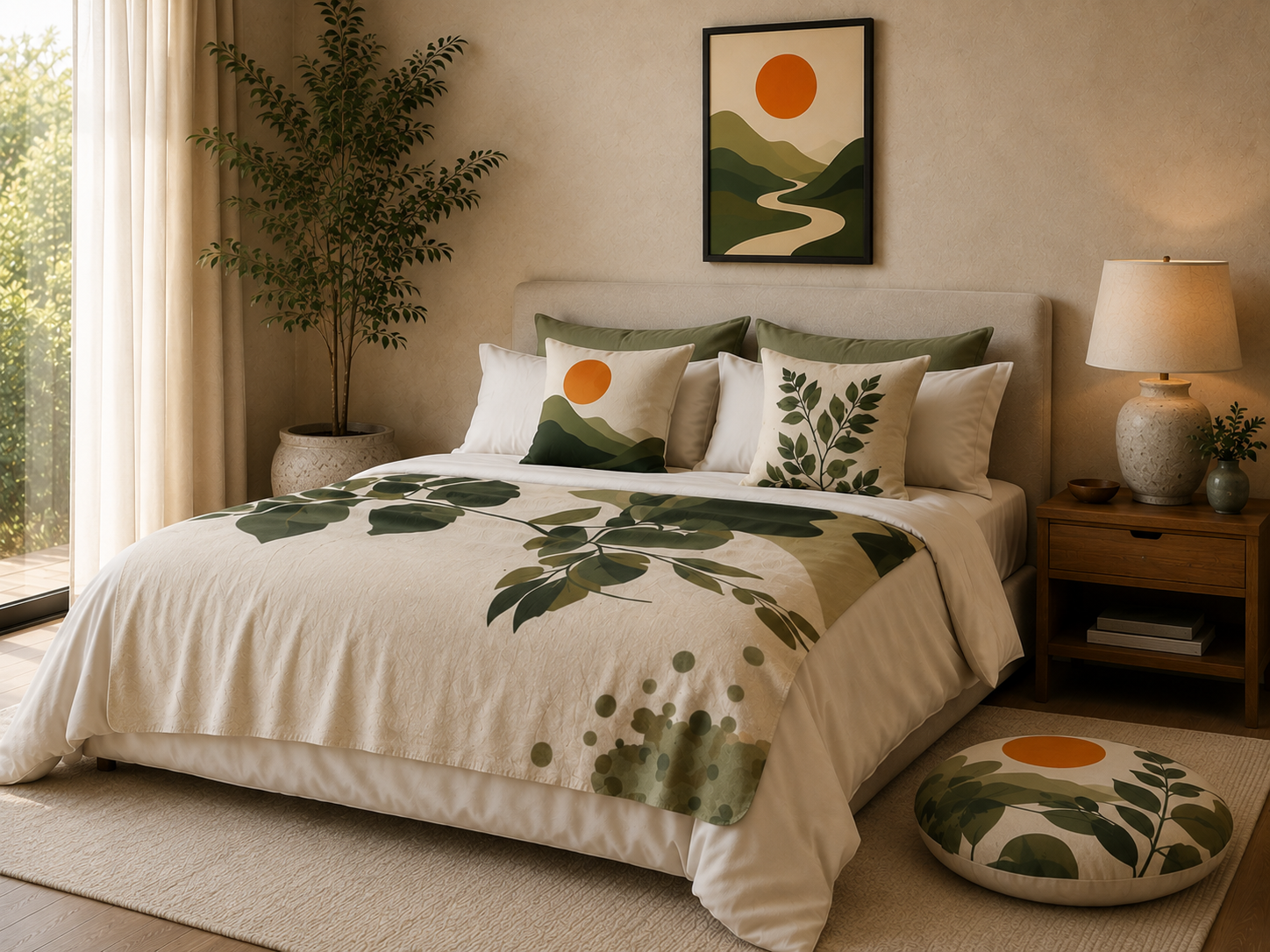 Green Horizon room by Moonhac